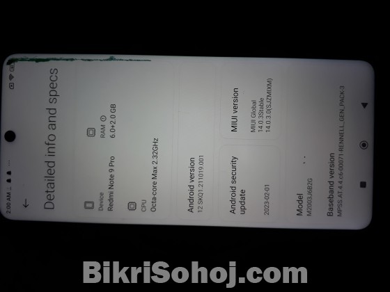 Redmi Note 9pro